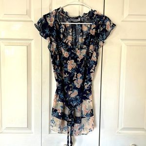 Womens Motherhood Maternity Blouse Size M